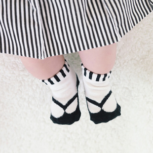 新款 袜 婴儿童和服印花袜子女童宝宝日本服防滑袜男童宝宝武士服鞋