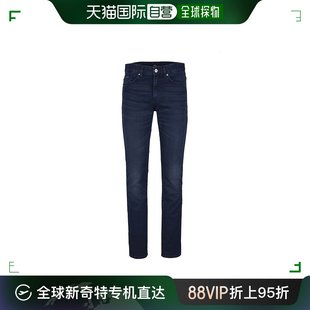 男士 香港直邮HUGO BOSS 深蓝色棉质牛仔裤 DELAWARE 50384750