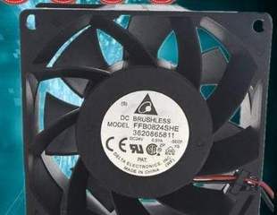 散热风扇东芝电梯配件 8CM变频器风扇 FFB0824S CV330A变频器风扇