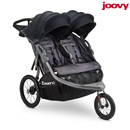 美国JOOVY ZOOMX2双人双胞胎婴儿推车三轮慢跑车可坐躺折叠避震