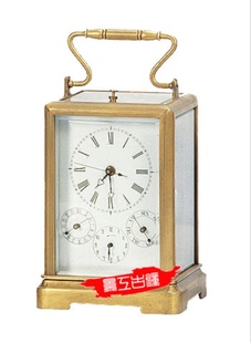 欧式 台钟 钟表 机械座钟 仿古 皮套钟 古典