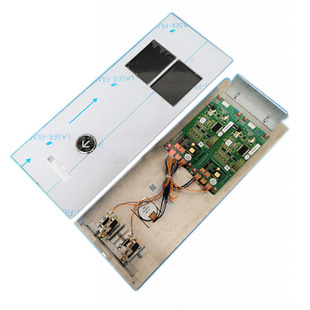 日立电梯外呼面板并联vib 616双控不锈钢面板配LCD4液晶显示板议