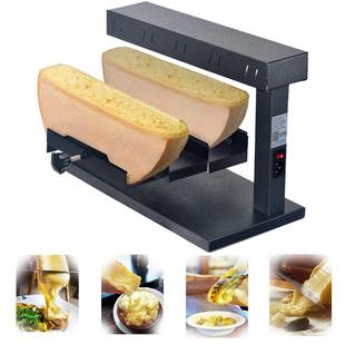 半圆芝士烧烤炉电烤架融化机 Cheese面包奶酪片碎加热器 Raclette