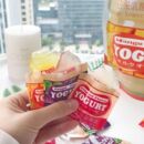 SUKHI乳酸菌蒟蒻果冻布丁192g 袋芒果水蜜桃草莓葡萄果汁果味零食