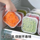 食物保鲜冰箱盒子收纳食品盒保鲜盒水果蔬菜置物盒可微波加热冷冻