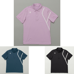 高尔夫男短袖 t恤上衣速干golf衣服冰丝弹力透气polo衫 夏季 韩版