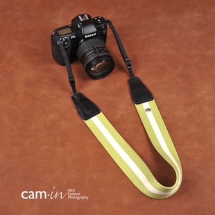 cam in条纹加宽单反数码 徕卡微单摄影肩带通用型CAM8710 相机背带