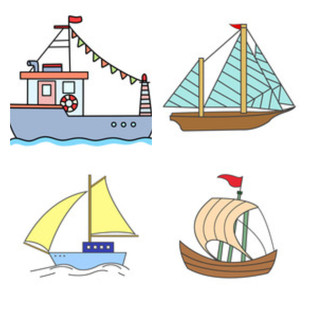 渔船儿童数字油画24小时发货填色零基础减压简易涂鸦DIY手工画