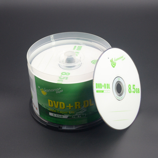 香蕉dvd8.5g大容量空白光盘刻录盘dvd rdld9刻录碟空碟空盘50片装