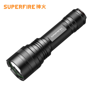 SupFire神火L6 G强光手电筒超亮LED家用26650可充电户外36W远射灯