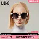 LOHO太阳眼镜2024新款 gm大脸显瘦大框偏光防紫外线晒墨镜 女潮时尚