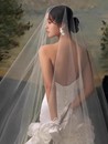 新娘结婚头纱抓纱造型白色香槟色百搭素纱领证登记影楼拍摄头纱