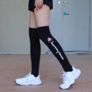 专业长筒过膝袜跑步压缩袜运动马拉松袜男女健身瑜伽瘦腿压力袜子
