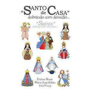 dobrando com 4周达 folding casa with Santo devoção devotion 9788591710003 Saints
