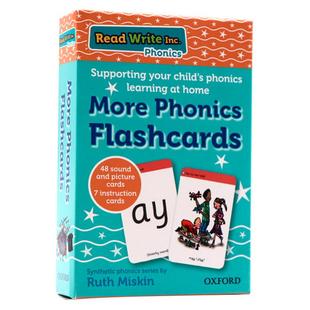 现货 Write 9780198386810 Read Flashcards 牛津自然拼读闪卡音节学习 Inc. Phonics More