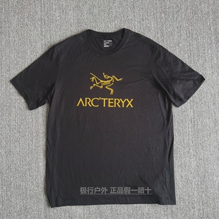 现货 字母鸟标印花圆领短袖 正品 Arcteryx始祖鸟Arc word T恤 Logo