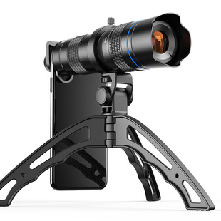 APEXEL长焦20 40X倍高清外置双调变焦望远镜追星直播远摄手机镜头