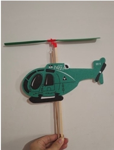 猛虎海豚直升机橡筋动力直翔机 益智模型玩具 橡皮筋航模飞机拼装