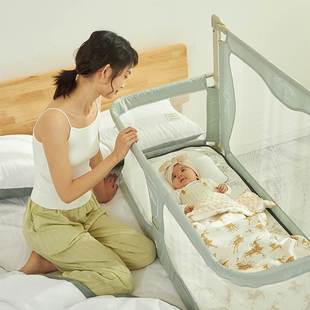 新款 床上宝宝床 多功能床 床中床睡床可移动婴儿床宝宝便携式
