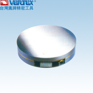 台湾鹰牌VERTEX 圆形细目磁盘VGDW 6内外圆磨车床永磁吸盘VGDW