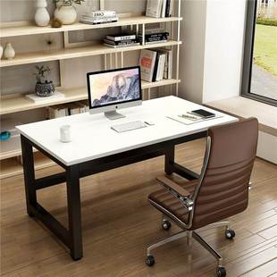 游戏桌钢木电脑桌80cm高培训书桌1.8 2米双人办公桌140写字台桌子