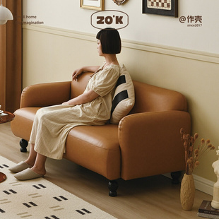 作壳O 丹麦设计 沙发公寓轻复古 北欧约贵宾犬法式