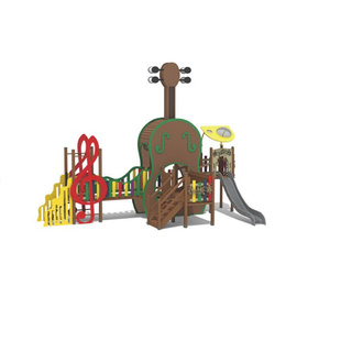 户外游乐场木质攀爬架滑梯秋千幼儿园玩具卡通造型组合大型游乐园