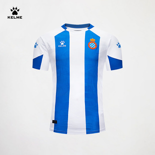 KELME卡尔美 T恤 24西甲西班牙人主场球员球衣 足球俱乐部新款