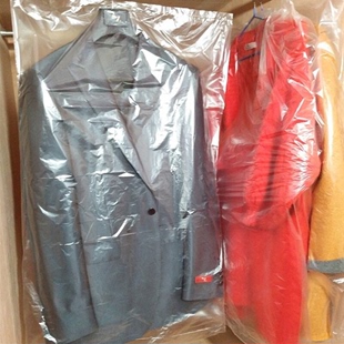 新品 干洗店一次性f防尘袋透明挂衣衣衣服防潮塑料袋西服袋加长大