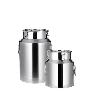 食品级不锈钢密封罐防潮茶叶罐加厚密封桶家用储物罐泡酒油罐米桶