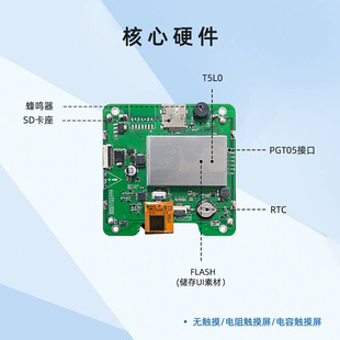 3.英5寸迪文科技工业级智能串口屏工控触摸液晶DMG64480T035_01W