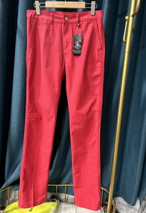 男士 清仓特价 J024 韩国进口正品 高尔夫运动裤 纯色直筒长裤 子