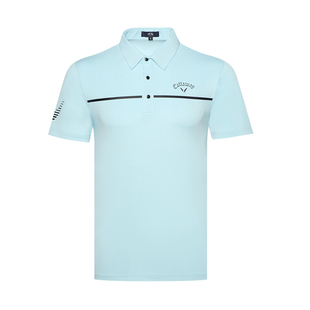 男透气衣服排汗上衣男士 2020高尔夫球服装 短袖 速干衣夏季 T恤 新款