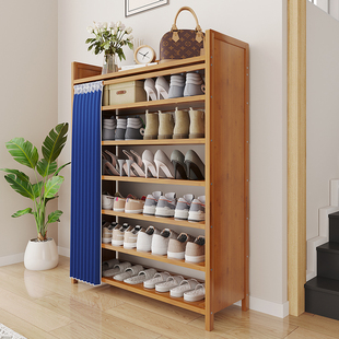 鞋 柜收纳可以折叠宿舍大容量多层省空间简易 架叠放家用门口进门鞋