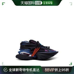 韩国直邮BALMAIN24SS平板鞋 男CM0VJ309 BLUE KNBP 6BKBLACK