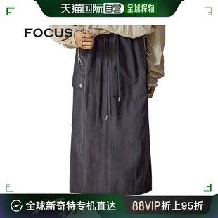 半身裙 FF3H7SK0089 韩国直邮4CUS ANORAC 工装 裙