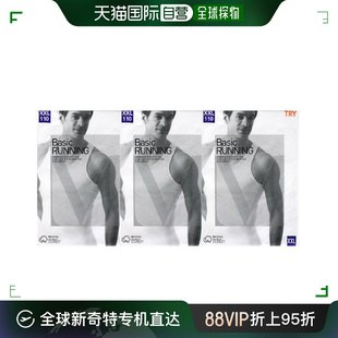男士 背心3片 韩国直邮 TRY 大尺码 基本 白色背心 无袖