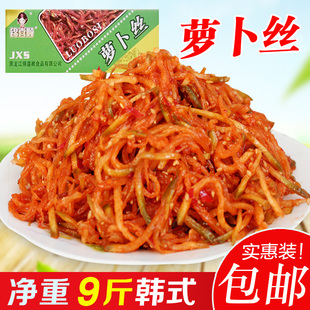 锦喜顺萝卜丝家常咸菜酱菜腌制蔬菜甜辣萝卜条下饭菜9斤整箱