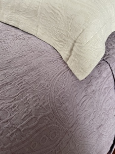 提花工艺 选用优质 出口款 床盖 高端大气 长绒绒 面料柔软
