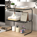 办公桌置物架桌面收纳架办公室工位托架整理神器书桌多层组合书架