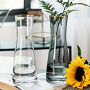 欧式 创意简约玻璃花瓶透明水养植物鲜花玫瑰百合花瓶干花插花摆件