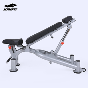 joinfit 健身器械哑铃凳 飞鸟卧推运动器材 可调节举重杠铃平板椅