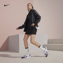 Nike耐克官方女梭织夹克夏季 外套宽松防泼水易穿脱叠搭网眼DM6180