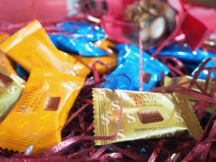 SKINNYPOP丝滑巧克力醇香浓郁散装 婚庆伴手喜糖零食500g约55粒