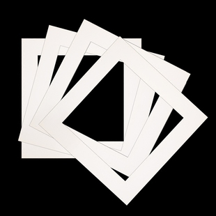 正方形卡纸相框卡纸白色十字绣内衬纸定做7 16寸